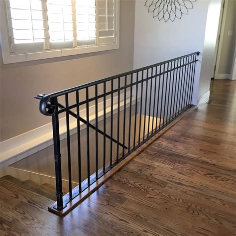 ask this old house metal railing|anchoring metal railing.